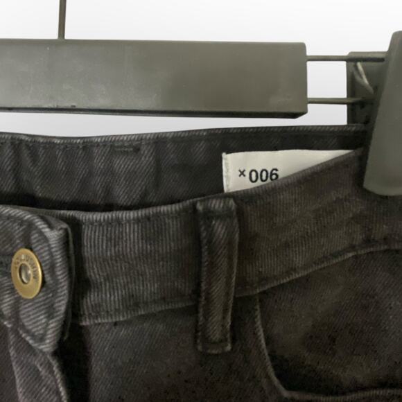 ASOS Collusion x006 High Waist Mom Jean Washed Black 28 NWT - Picture 3 of 9